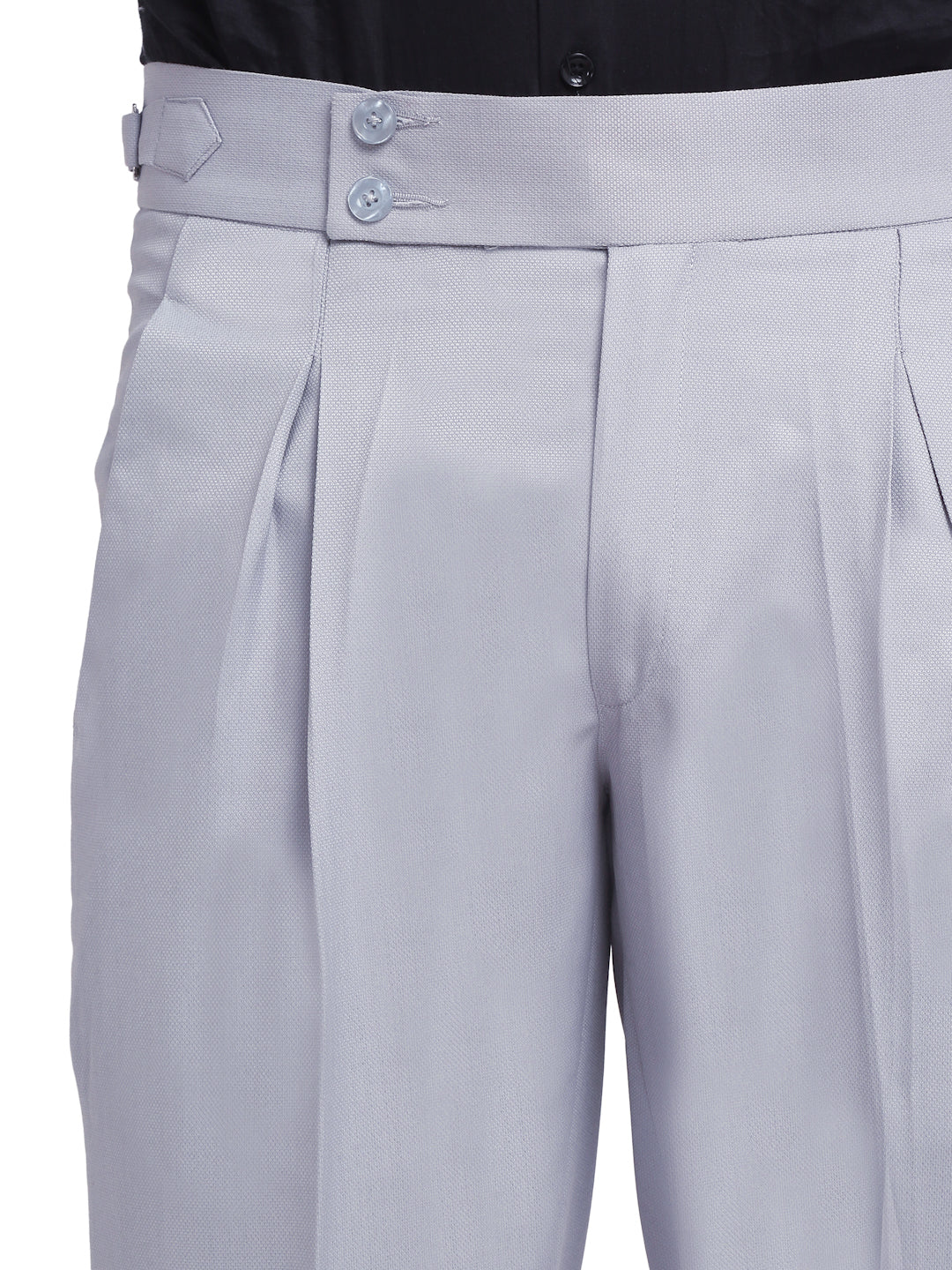 Italian Style Formal Gurkha Pant-Grey