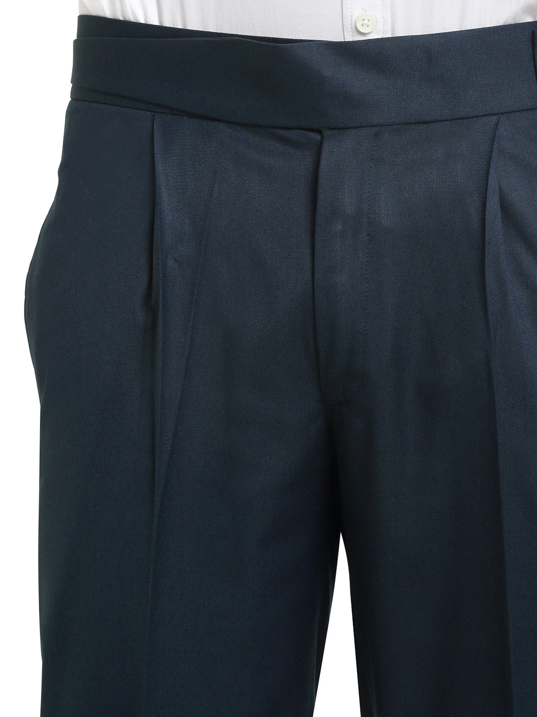 Italian Style Formal Gurkha Pant-NavyBlue