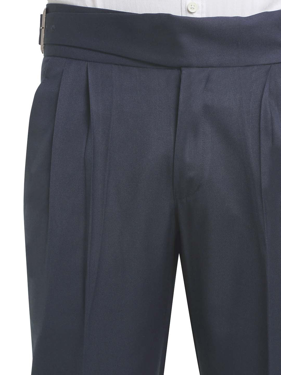 Italian Style Formal Gurkha Pant-LightBlue