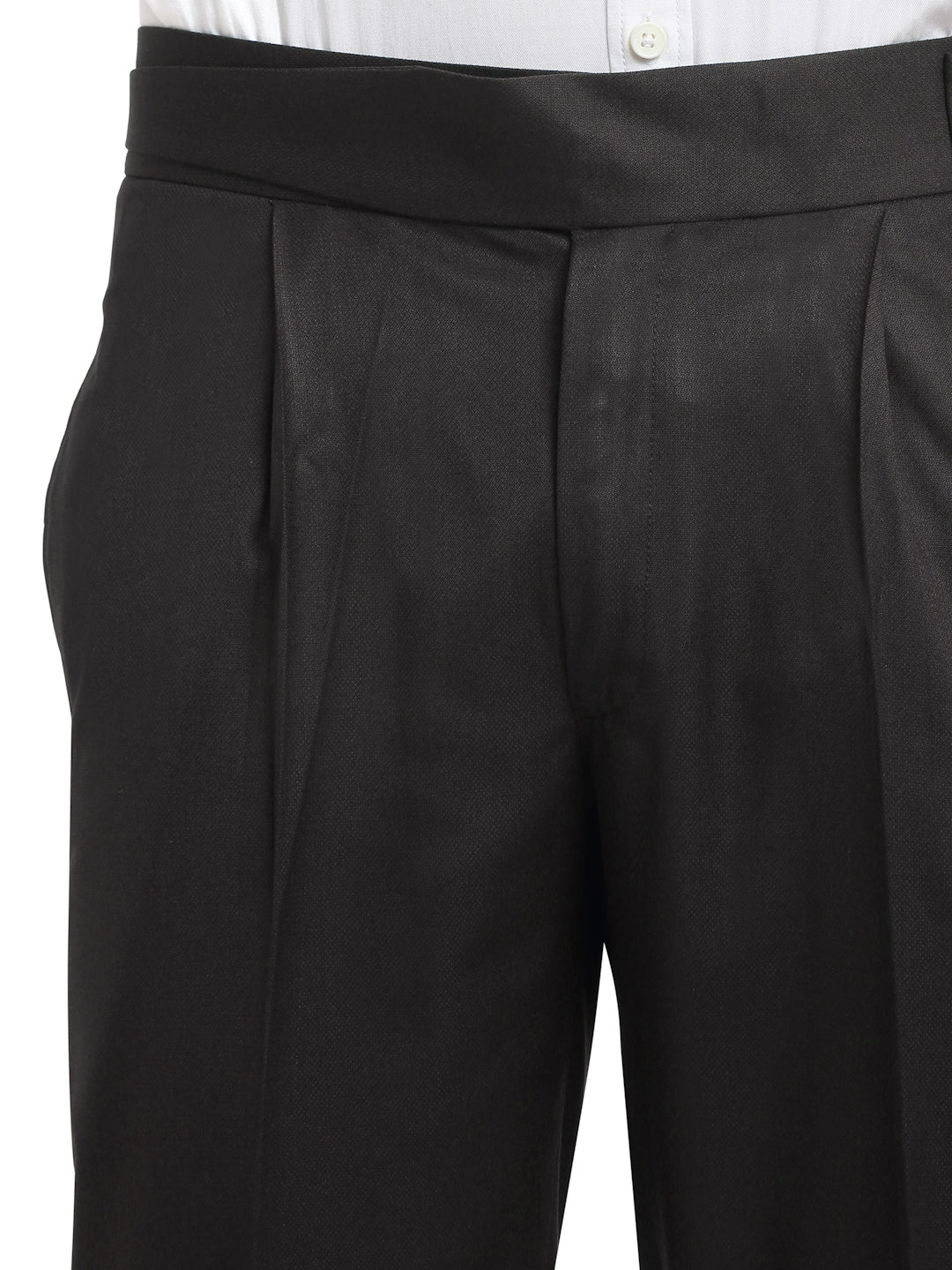 Italian Style Formal Gurkha Pant-DarkBrown
