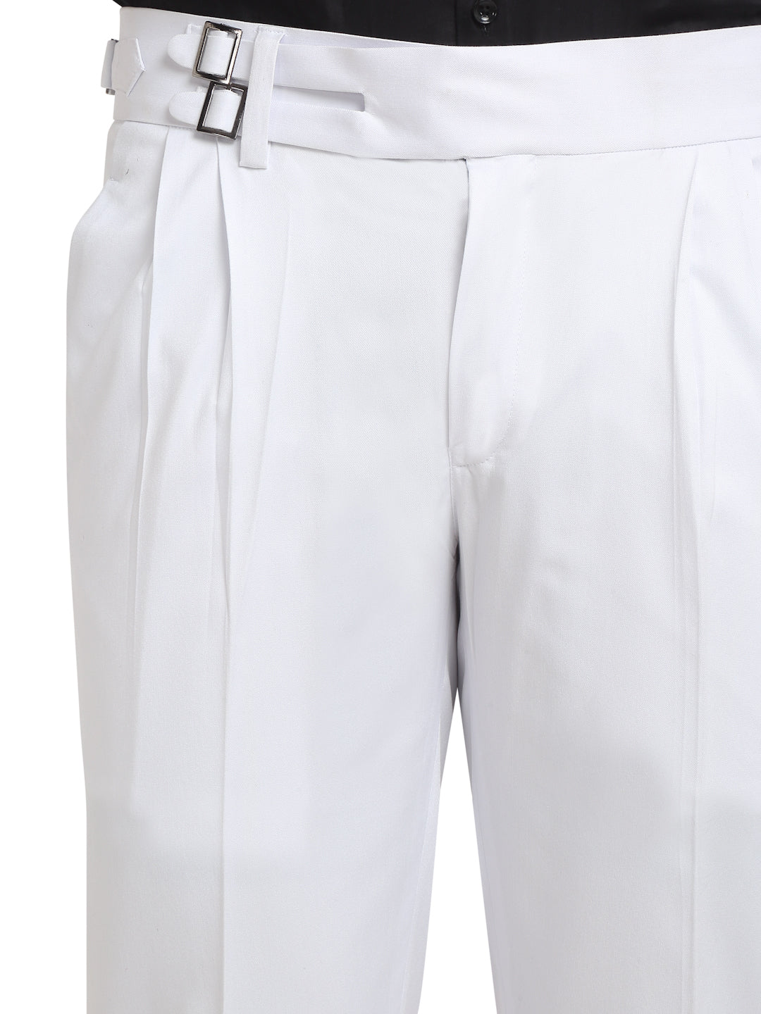 Italian Style Formal Gurkha Pant-White