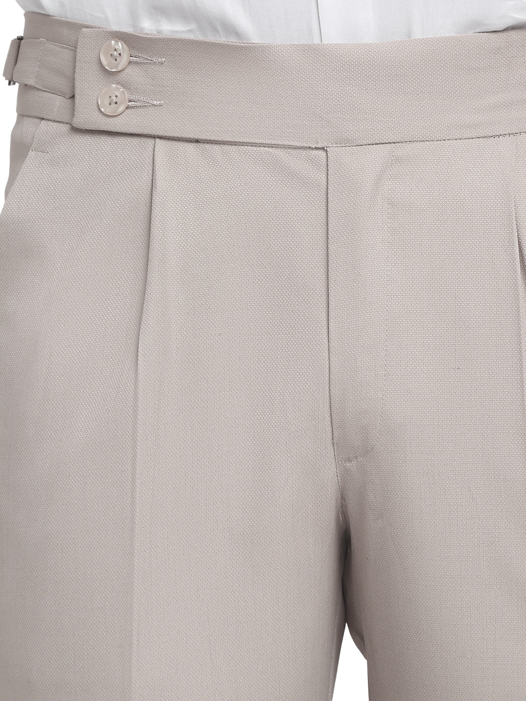 Italian Style Formal Gurkha Pant-Beige
