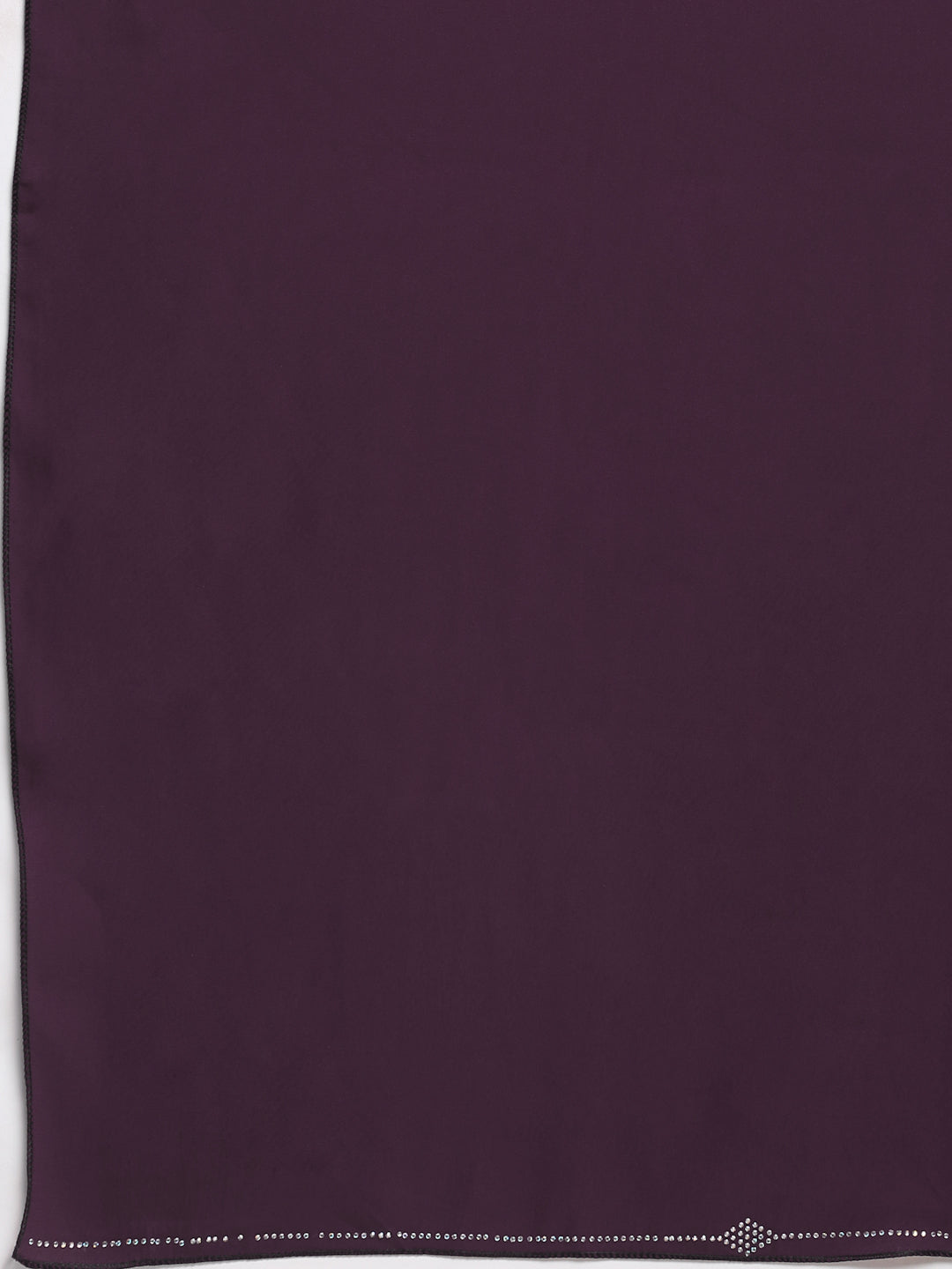 Klotthe Women Burgundy Embellished Burqa With Scarves