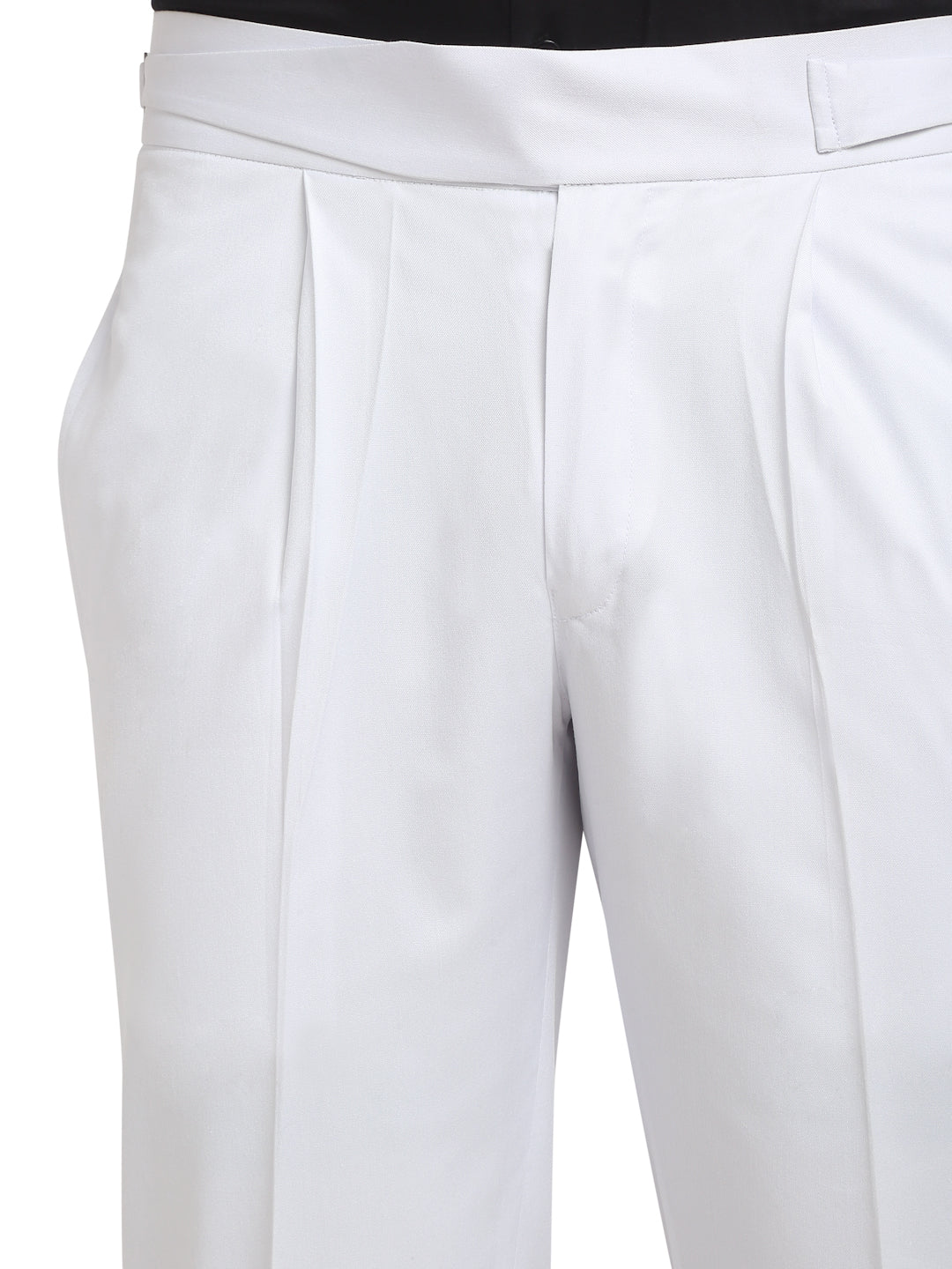 Italian Style Formal Gurkha Pant-White