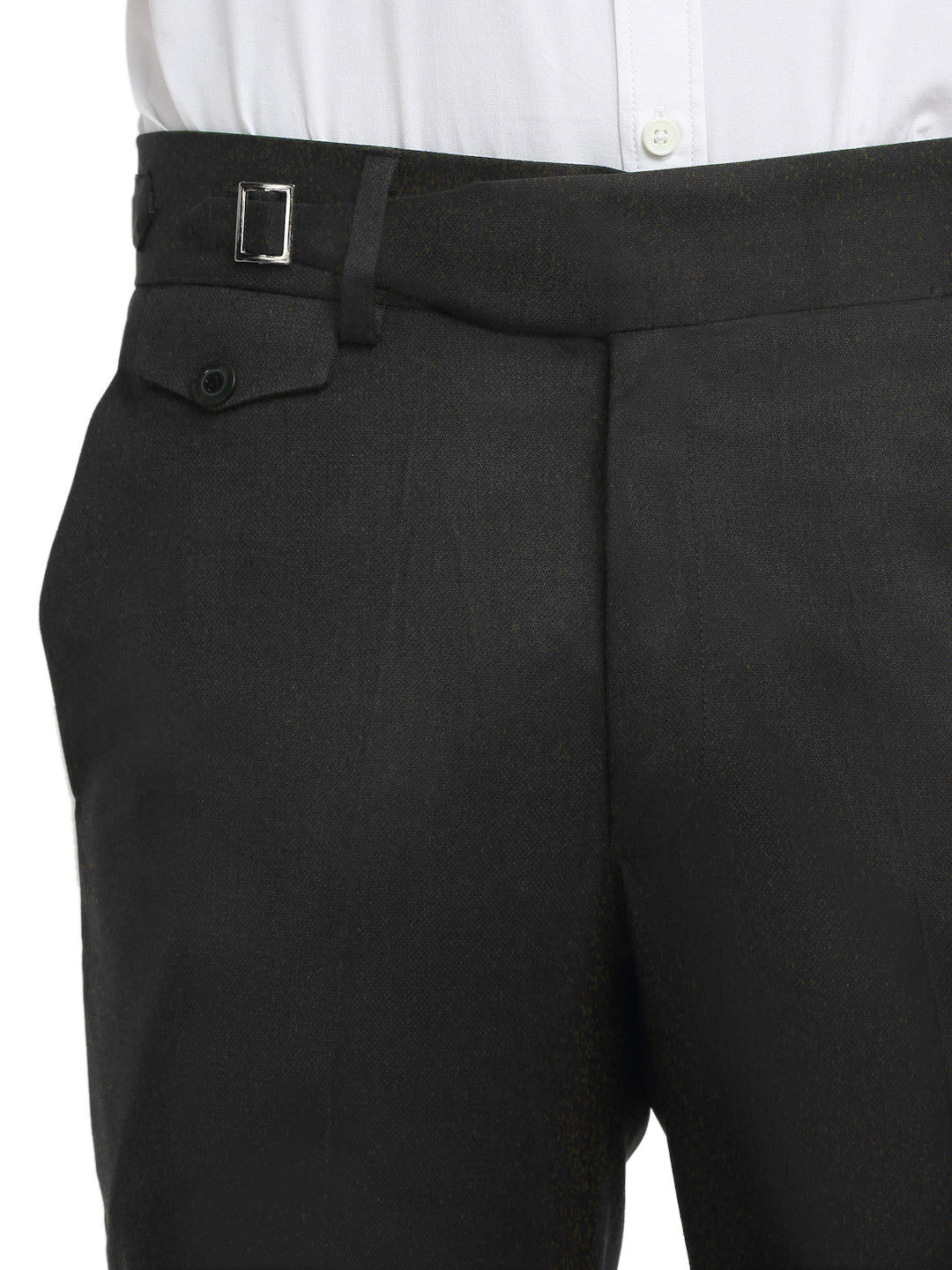 Italian Style Formal Gurkha Pant-Black