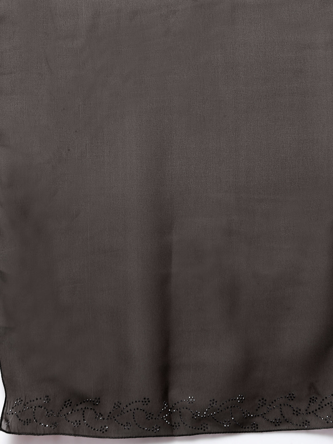 Klotthe Women Brown Embellished Burqa With Scarves
