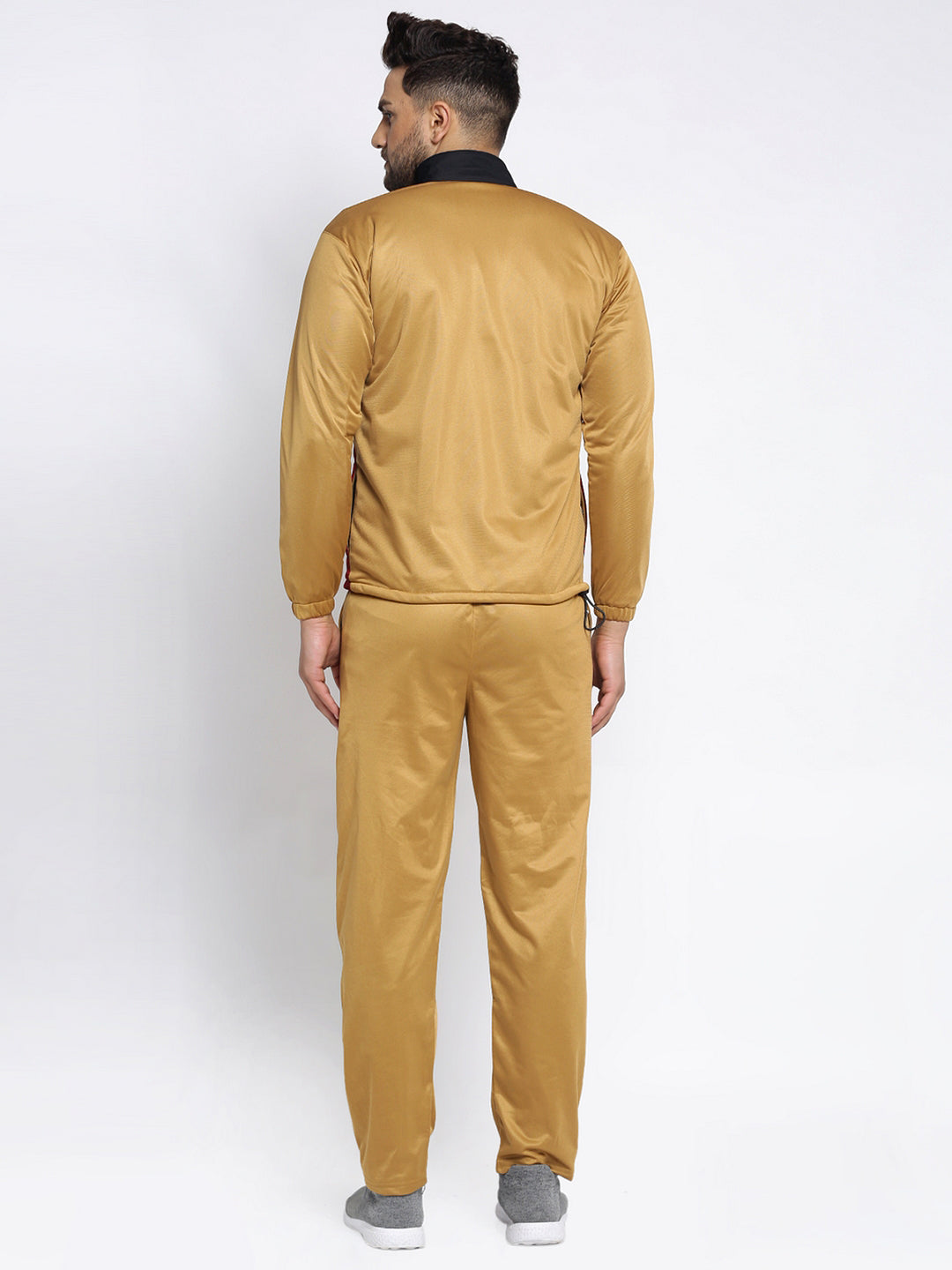 Klotthe Men Mustard Track Suit