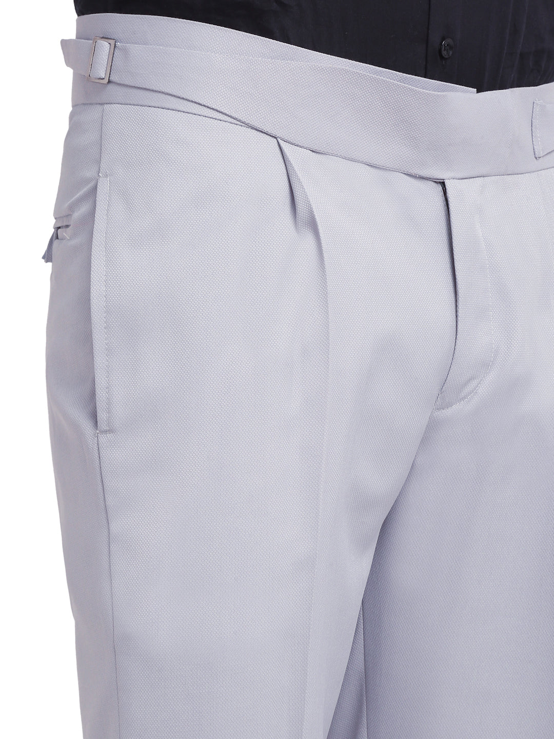 Italian Style Formal Gurkha Pant-Grey
