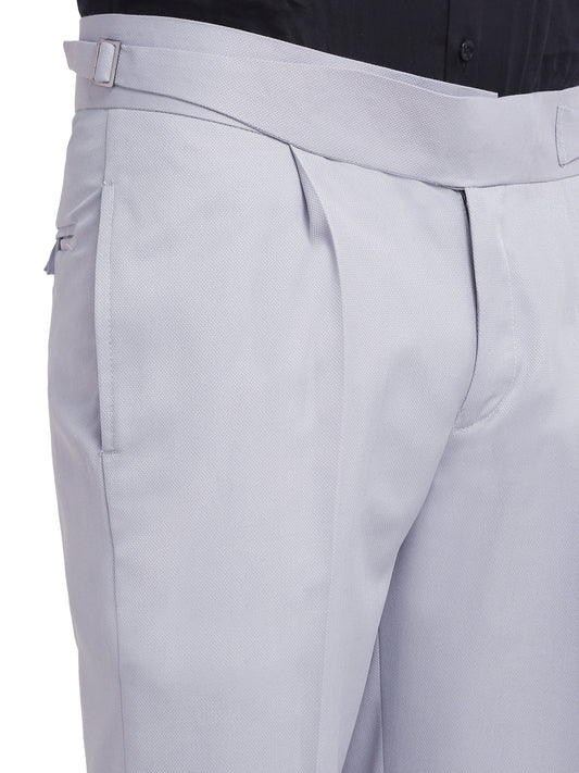 Italian Style Formal Gurkha Pant-Grey