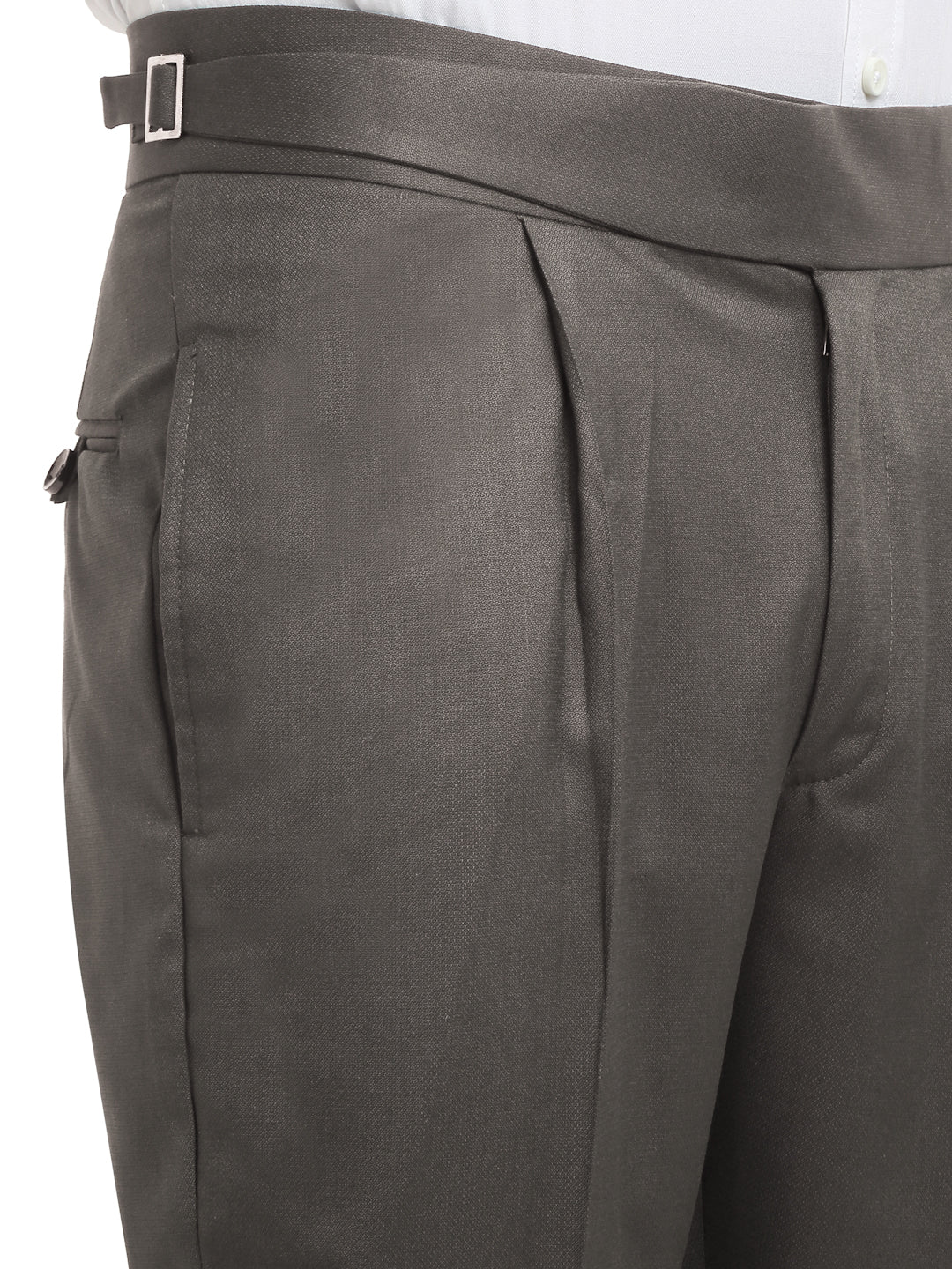 Italian Style Formal Gurkha Pant-Brown